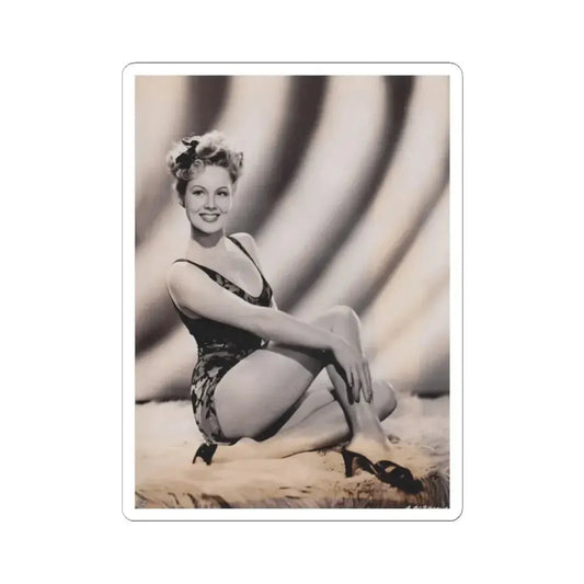 Virginia Mayo #239 (Vintage Female Icon) STICKER Vinyl Kiss-Cut Decal 2 Inch White - The Sticker Space