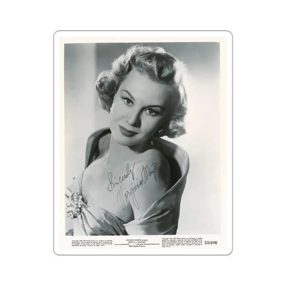 Virginia Mayo #240 (Vintage Female Icon) STICKER Vinyl Kiss-Cut Decal 6 Inch White - The Sticker Space