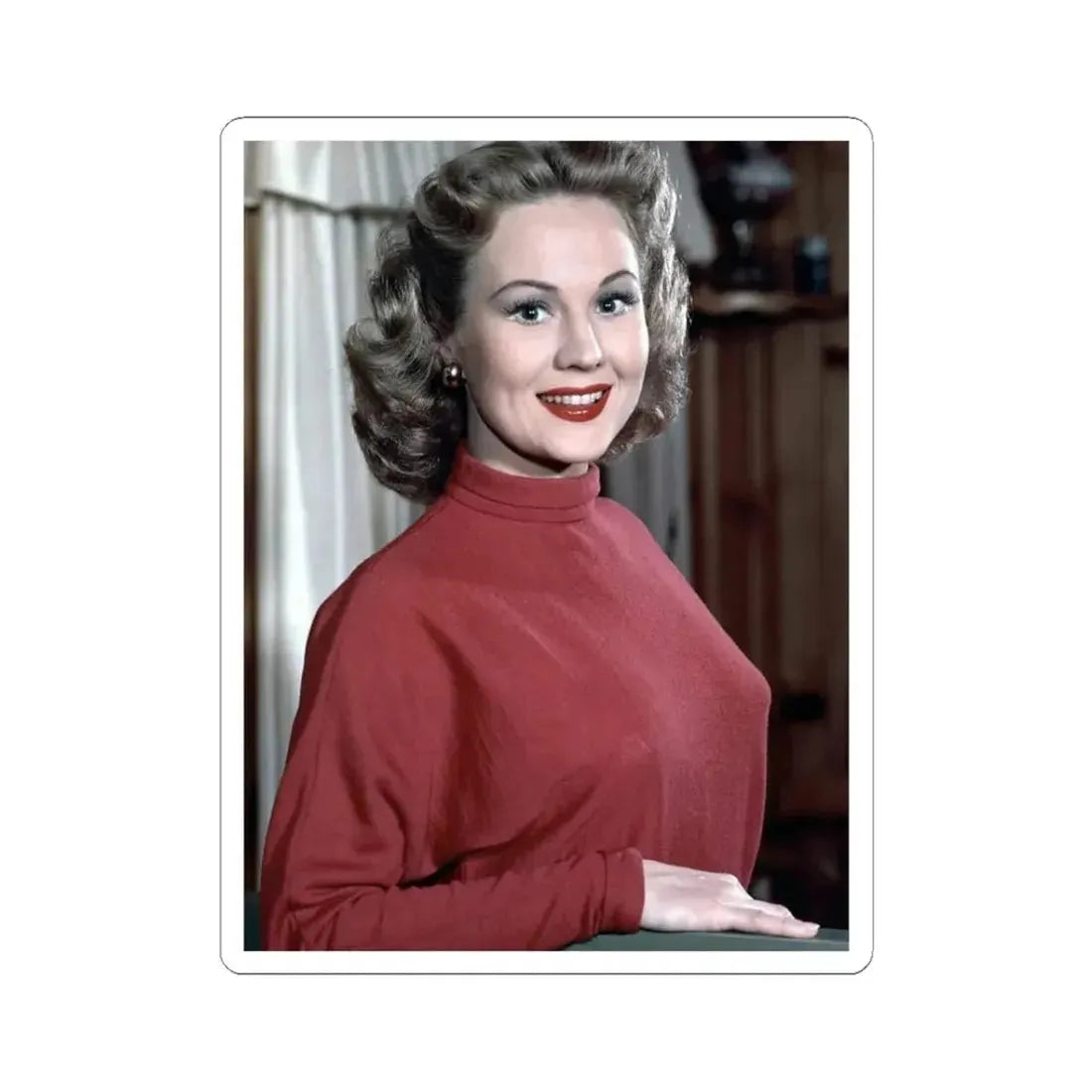 Virginia Mayo #241 (Vintage Female Icon) STICKER Vinyl Kiss-Cut Decal 3 Inch White - The Sticker Space