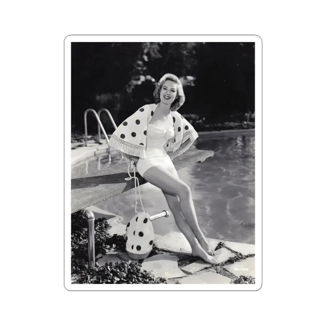 Virginia Mayo #264 (Vintage Female Icon) STICKER Vinyl Kiss-Cut Decal 6 Inch White - The Sticker Space