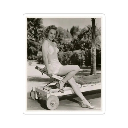 Virginia Mayo #266 (Vintage Female Icon) STICKER Vinyl Kiss-Cut Decal 2 Inch White - The Sticker Space