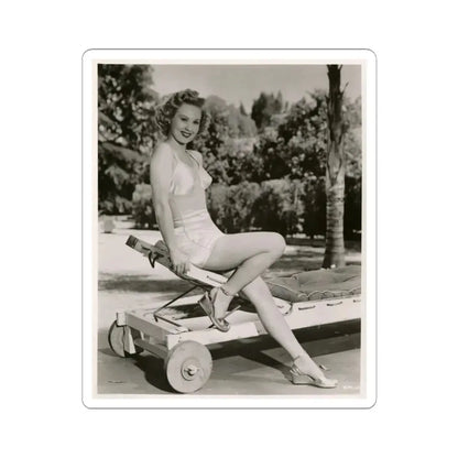 Virginia Mayo #266 (Vintage Female Icon) STICKER Vinyl Kiss-Cut Decal 3 Inch White - The Sticker Space