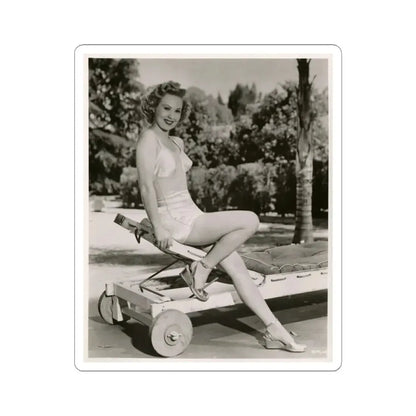 Virginia Mayo #266 (Vintage Female Icon) STICKER Vinyl Kiss-Cut Decal 6 Inch White - The Sticker Space