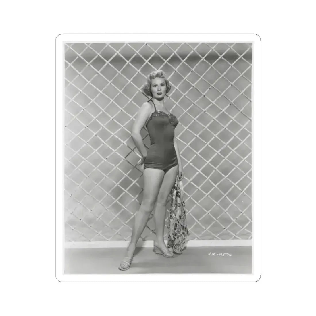 Virginia Mayo #267 (Vintage Female Icon) STICKER Vinyl Kiss-Cut Decal 2 Inch White - The Sticker Space