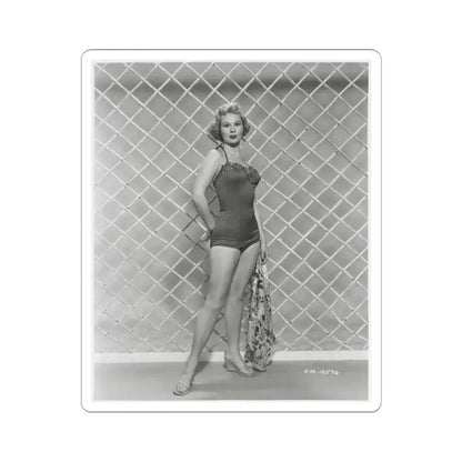 Virginia Mayo #267 (Vintage Female Icon) STICKER Vinyl Kiss-Cut Decal 3 Inch White - The Sticker Space