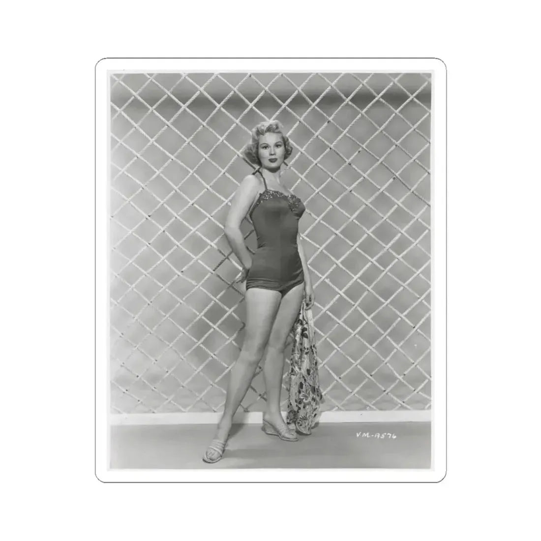 Virginia Mayo #267 (Vintage Female Icon) STICKER Vinyl Kiss-Cut Decal 4 Inch White - The Sticker Space