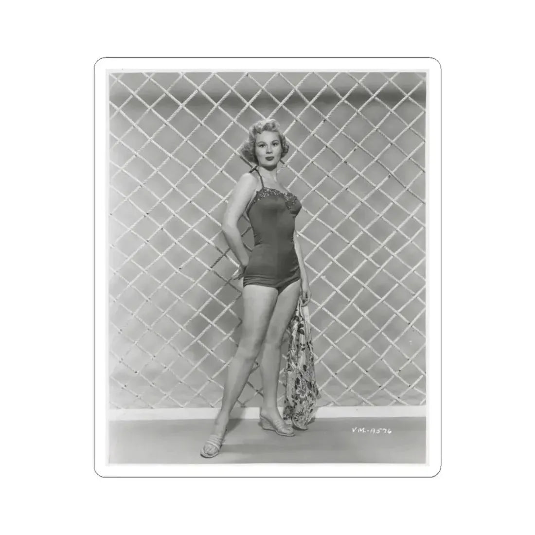 Virginia Mayo #267 (Vintage Female Icon) STICKER Vinyl Kiss-Cut Decal 6 Inch White - The Sticker Space