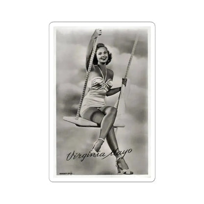 Virginia Mayo #268 (Vintage Female Icon) STICKER Vinyl Kiss-Cut Decal 6 Inch White - The Sticker Space