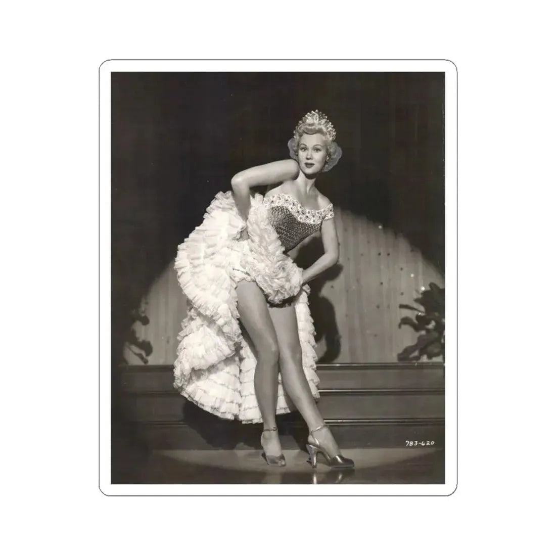 Virginia Mayo #271 (Vintage Female Icon) STICKER Vinyl Kiss-Cut Decal 4 Inch White - The Sticker Space