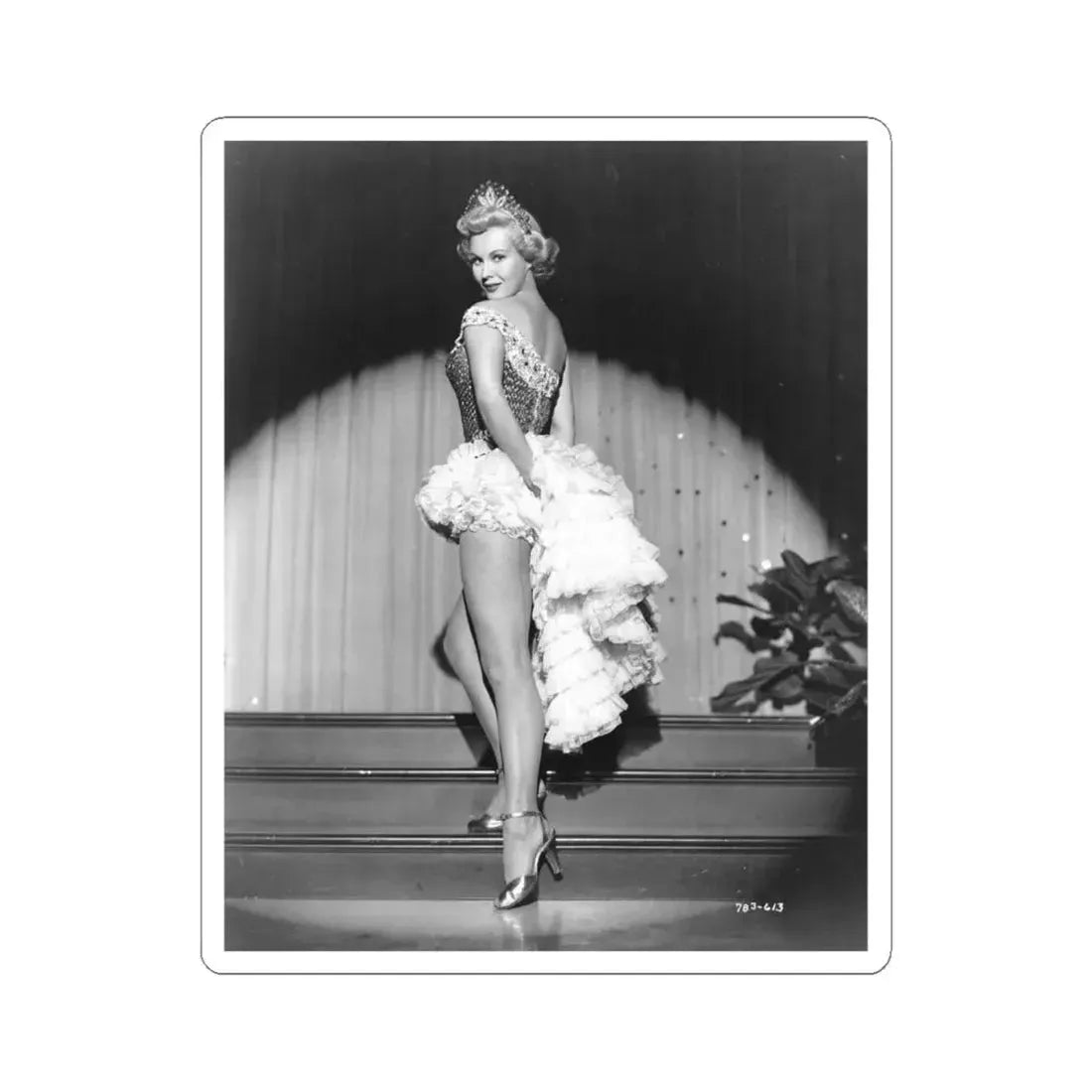 Virginia Mayo #272 (Vintage Female Icon) STICKER Vinyl Kiss-Cut Decal 4 Inch White - The Sticker Space
