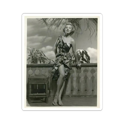 Virginia Mayo #2881 (Vintage Female Icon) STICKER Vinyl Kiss-Cut Decal 2 Inch White - The Sticker Space