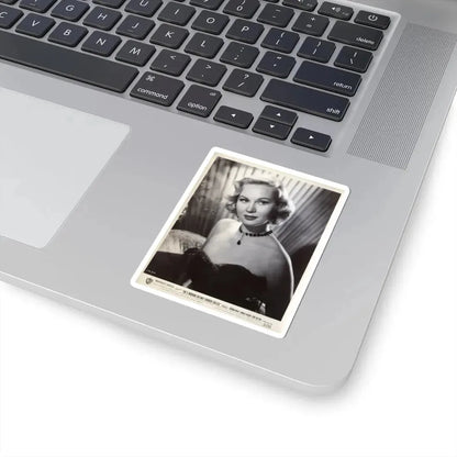 Virginia Mayo #291 - Vintage 8x10 B&W Upper Body Wasite to Head Glamour 1952 Movie Promo Photo (Vintage Female Icon) STICKER Vinyl Kiss-Cut Decal - The Sticker Space