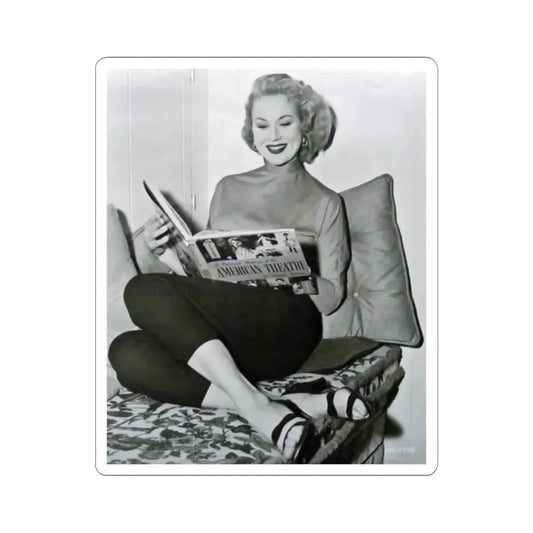 Virginia Mayo #47 (Vintage Female Icon) STICKER Vinyl Kiss-Cut Decal 2 Inch White - The Sticker Space
