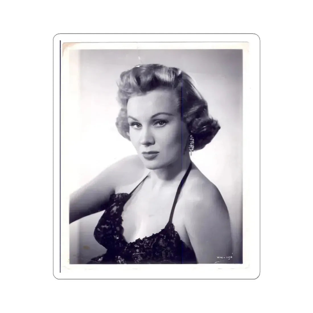 Virginia Mayo #58 (Vintage Female Icon) STICKER Vinyl Kiss-Cut Decal 3 Inch White - The Sticker Space