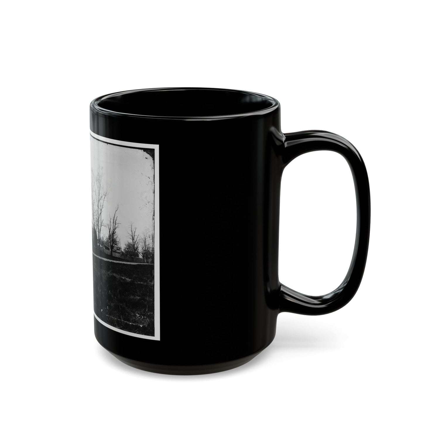 Virginia. House (U.S. Civil War) Black Coffee Mug-The Sticker Space