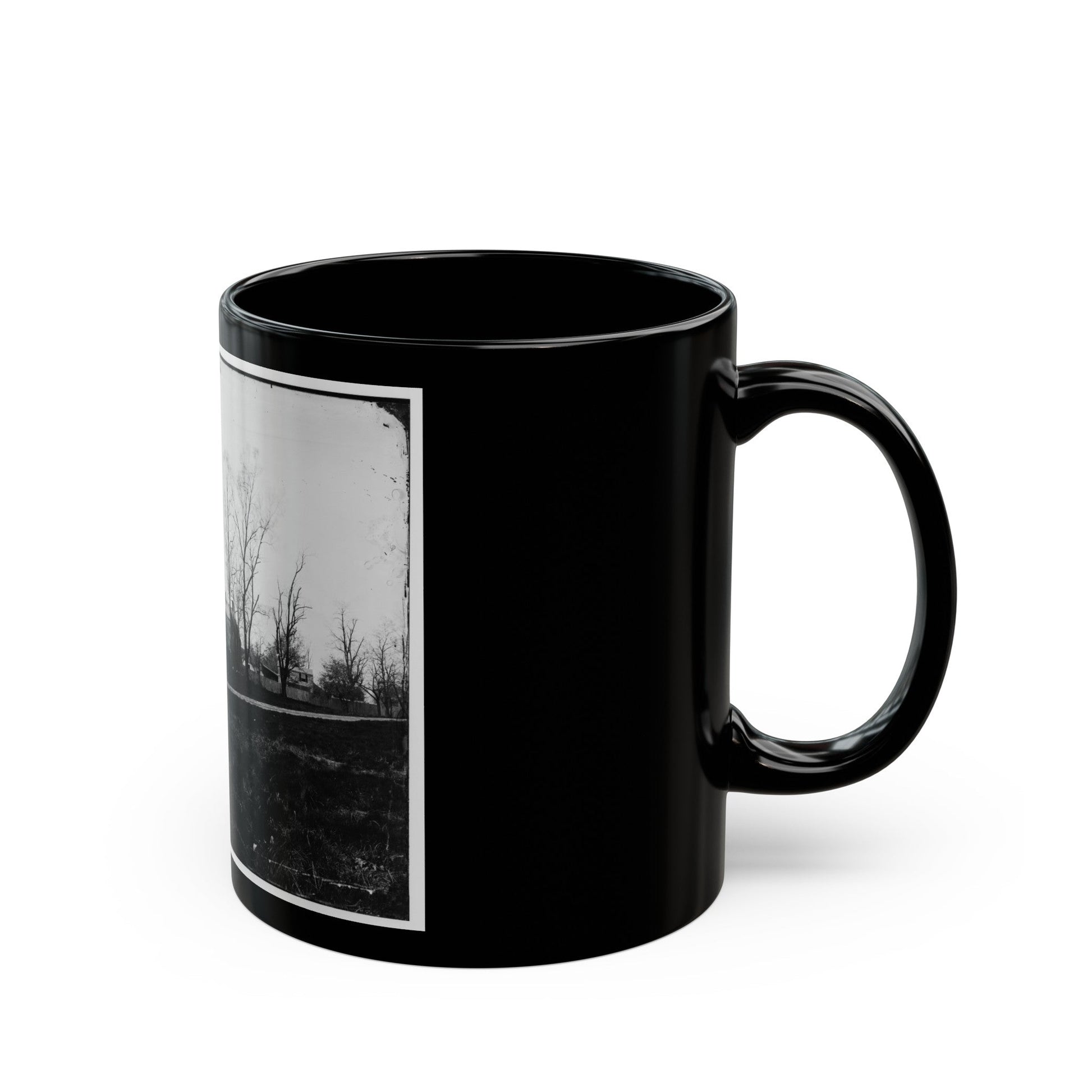 Virginia. House (U.S. Civil War) Black Coffee Mug-The Sticker Space