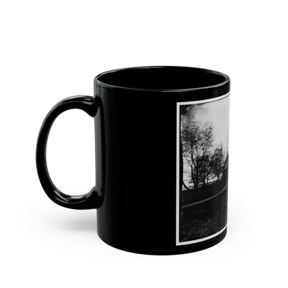 Virginia. House (U.S. Civil War) Black Coffee Mug-The Sticker Space