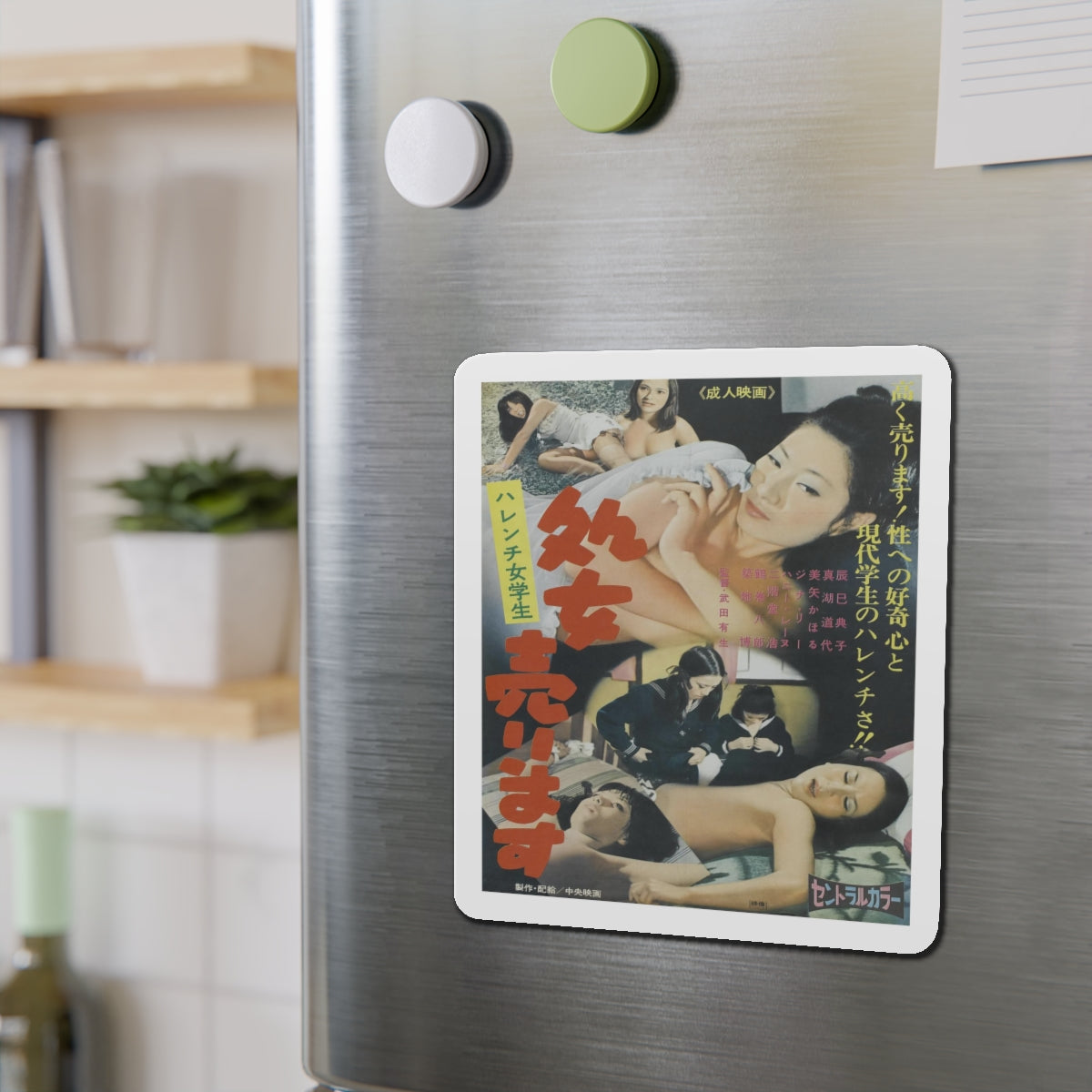 VIRGINS FOR SALE (ASIAN) Movie Poster - Refrigerator Magnet