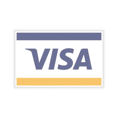 Visa (2015-) (Logo) STICKER Vinyl Kiss-Cut Decal 3 Inch Transparent - The Sticker Space