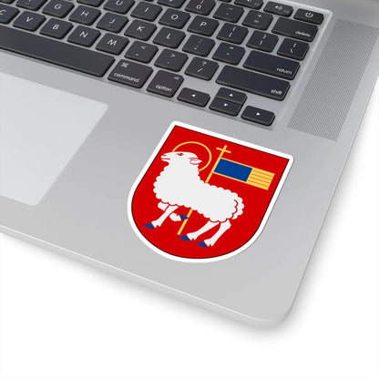 Visby stift vapen (Sweden) (Coat of Arms) STICKER Vinyl Kiss-Cut Decal - The Sticker Space