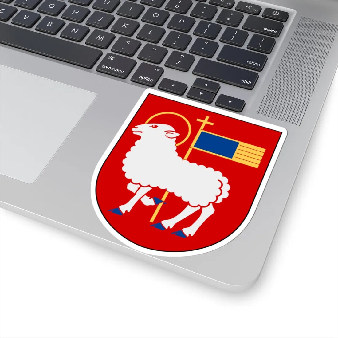 Visby stift vapen (Sweden) (Coat of Arms) STICKER Vinyl Kiss-Cut Decal - The Sticker Space