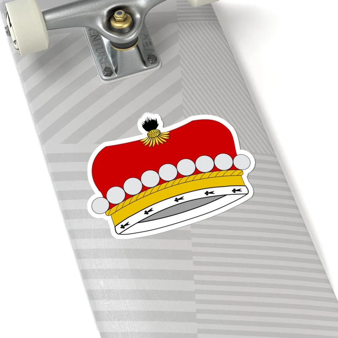 Viscount Coronet (United Kingdom) (Coat of Arms) STICKER Vinyl Kiss-Cut Decal - The Sticker Space