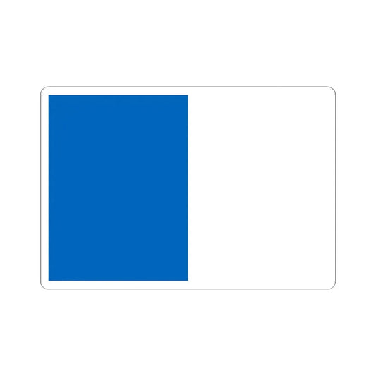 Vise flag 1 (Belgium) STICKER Vinyl Kiss-Cut Decal 2 Inch White - The Sticker Space