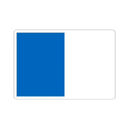 Vise flag 1 (Belgium) STICKER Vinyl Kiss-Cut Decal 4 Inch White - The Sticker Space