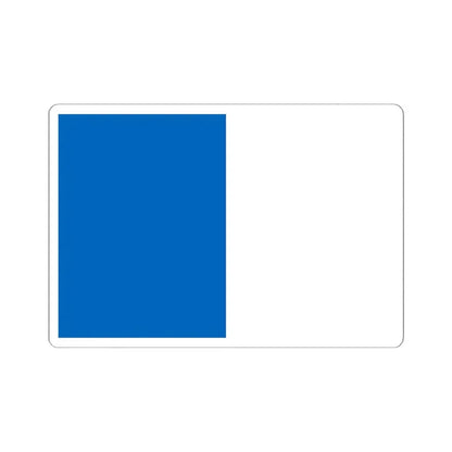 Vise flag 1 (Belgium) STICKER Vinyl Kiss-Cut Decal 6 Inch White - The Sticker Space