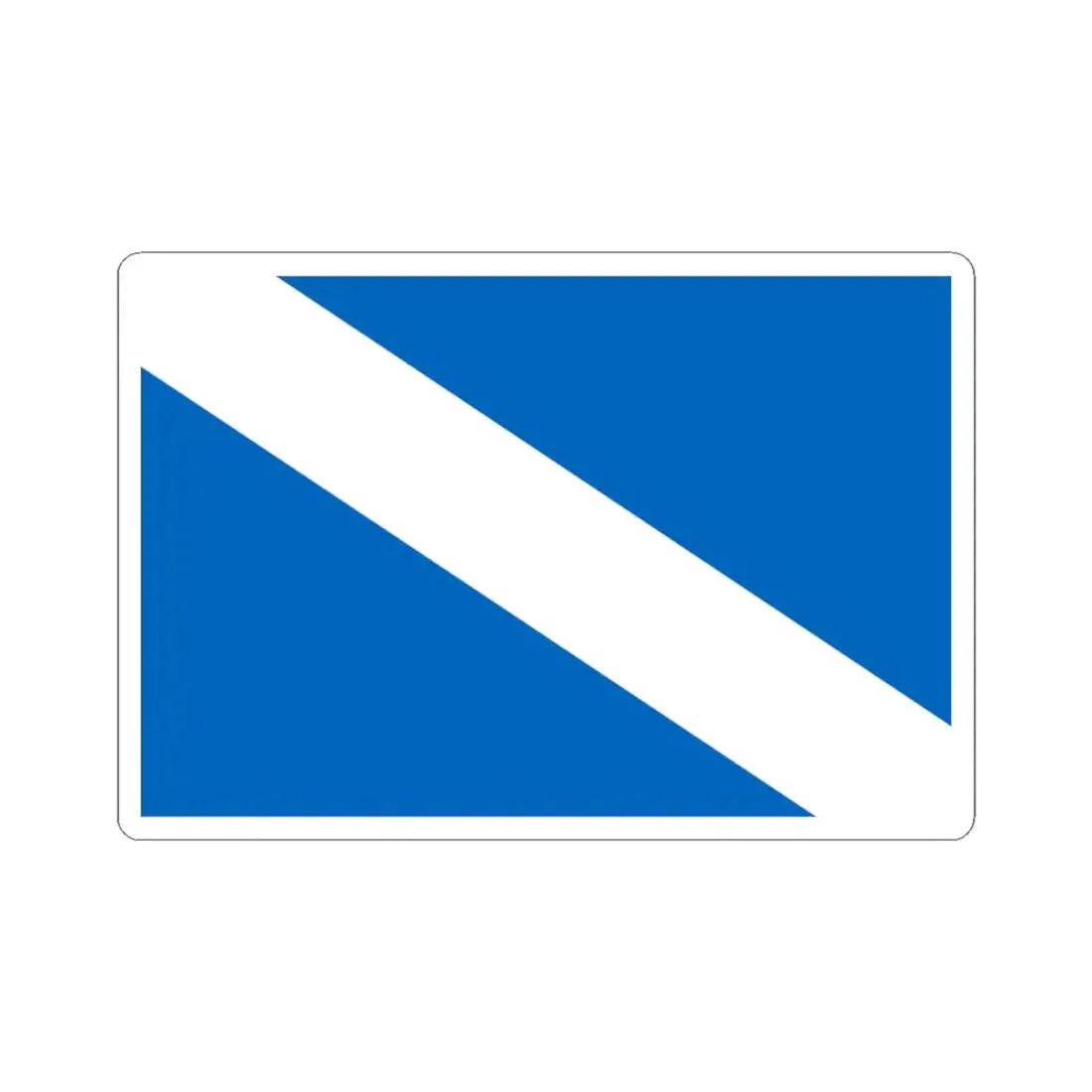 Vise flag 4 (Belgium) STICKER Vinyl Kiss-Cut Decal 3 Inch White - The Sticker Space