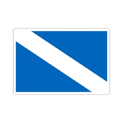 Vise flag 4 (Belgium) STICKER Vinyl Kiss-Cut Decal 3 Inch White - The Sticker Space