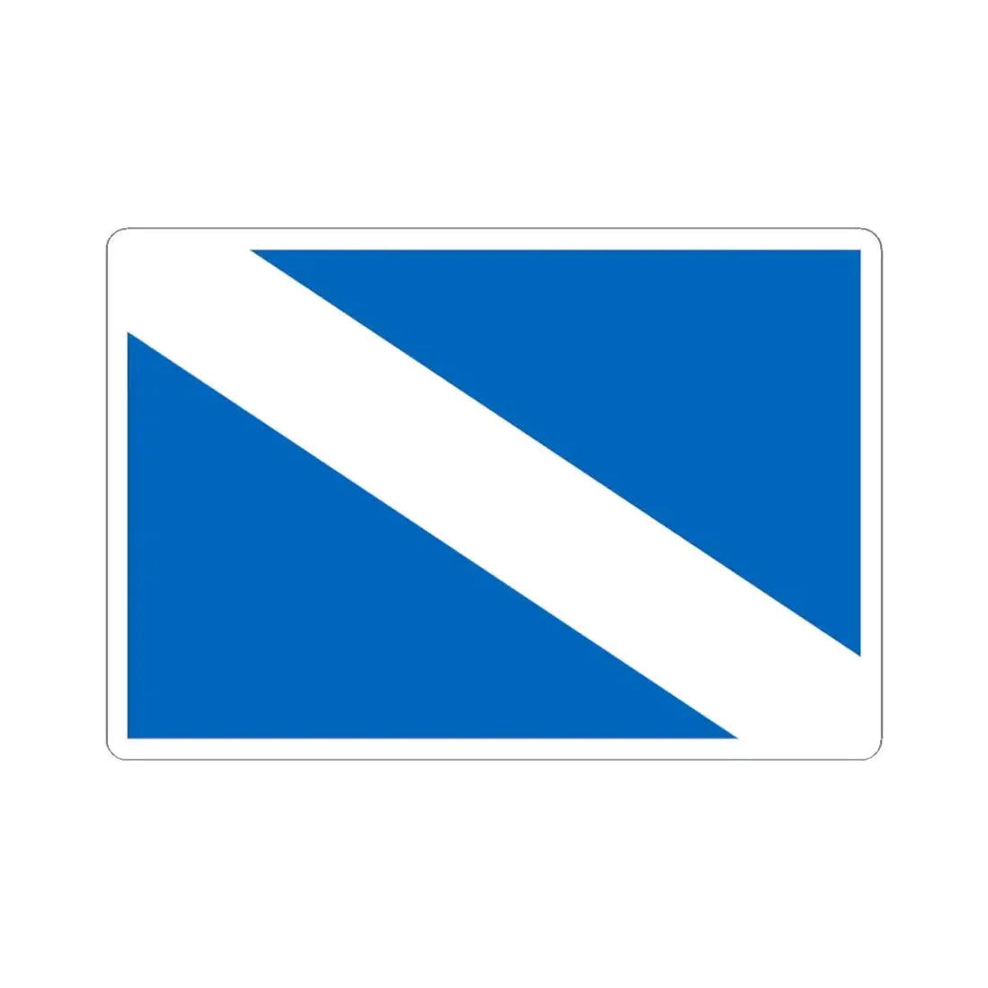 Vise flag 4 (Belgium) STICKER Vinyl Kiss-Cut Decal 4 Inch White - The Sticker Space