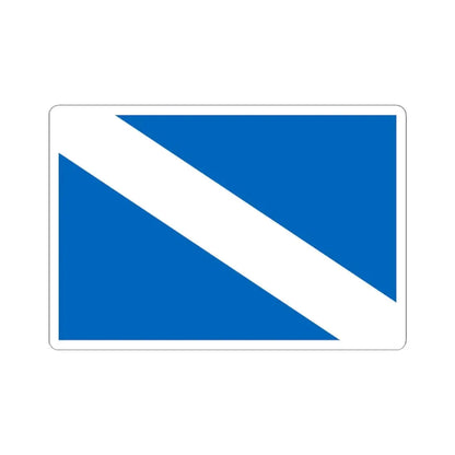 Vise flag 4 (Belgium) STICKER Vinyl Kiss-Cut Decal 4 Inch White - The Sticker Space