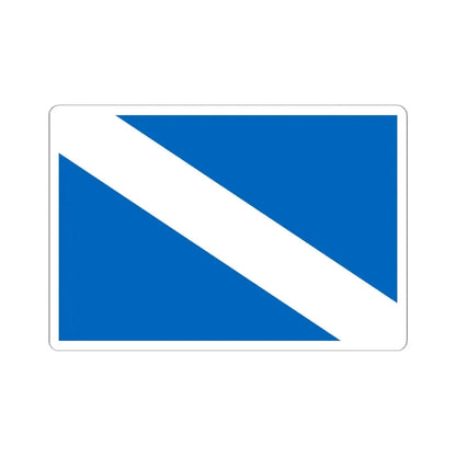 Vise flag 4 (Belgium) STICKER Vinyl Kiss-Cut Decal 6 Inch White - The Sticker Space