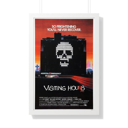 VISITING HOURS 1982 - Framed Movie Poster-20" x 30"-The Sticker Space