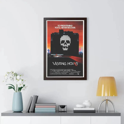 VISITING HOURS 1982 - Framed Movie Poster - The Sticker Space