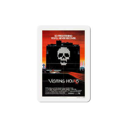 Visiting Hours 1982 Movie Poster Die-Cut Magnet-4" x 4"-The Sticker Space