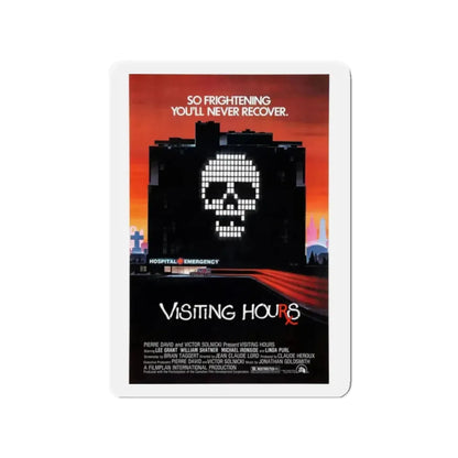 VISITING HOURS 1982 Movie Poster - Refrigerator Magnet 2 Inch - The Sticker Space