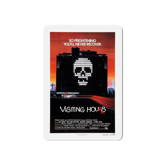 VISITING HOURS 1982 Movie Poster - Refrigerator Magnet-6 × 6"-The Sticker Space