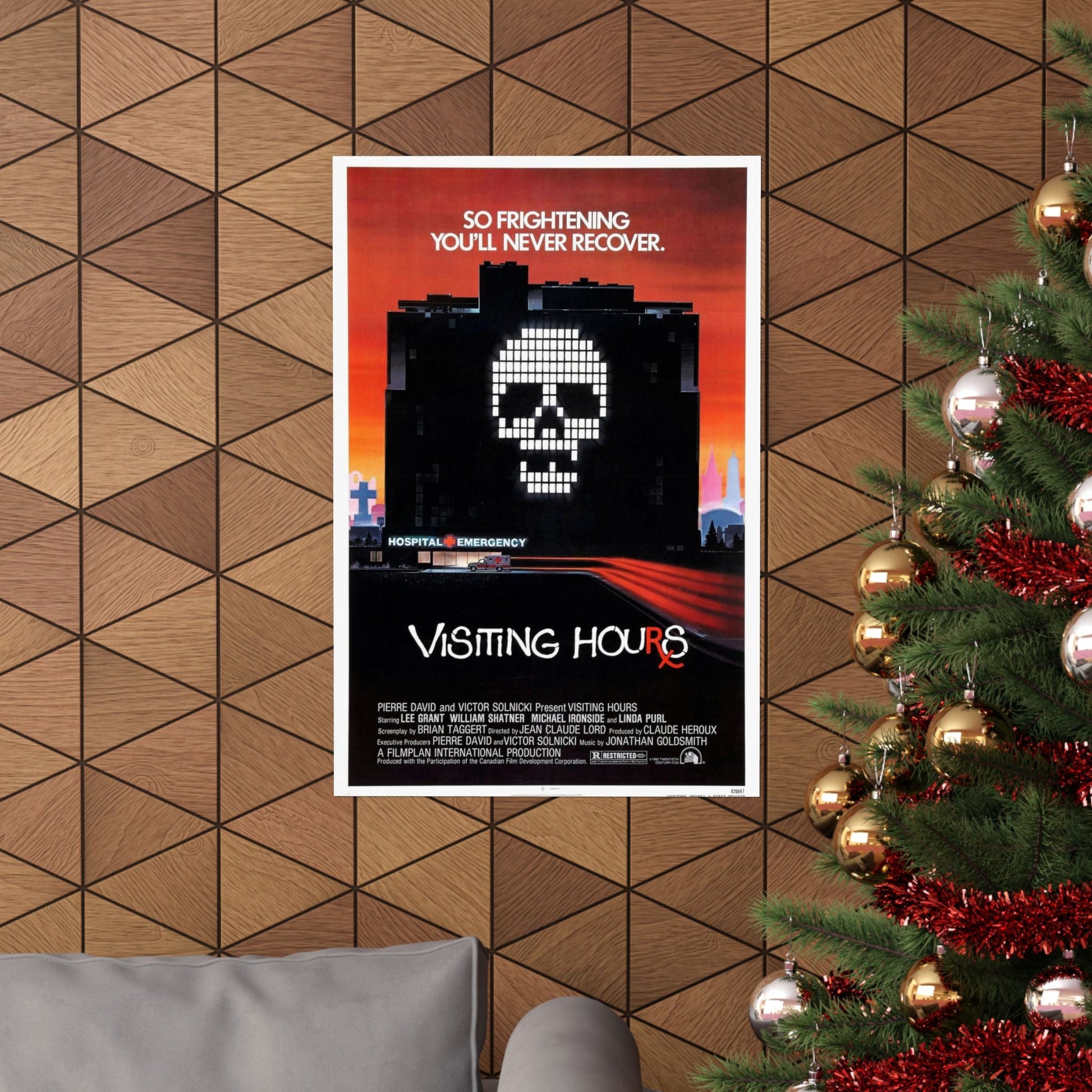 VISITING HOURS 1982 - Paper Movie Poster-The Sticker Space