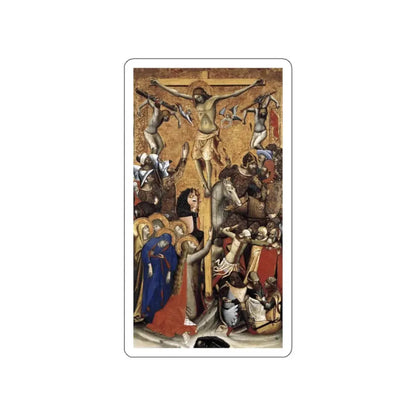 VITALE DA BOLOGNA - Crucifixion (Artwork) STICKER Vinyl Die-Cut Decal - The Sticker Space