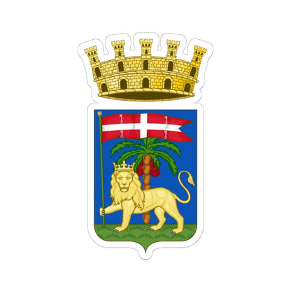 Viterbo-Stemma (Italy) (Coat of Arms) STICKER Vinyl Kiss-Cut Decal 6 Inch White - The Sticker Space