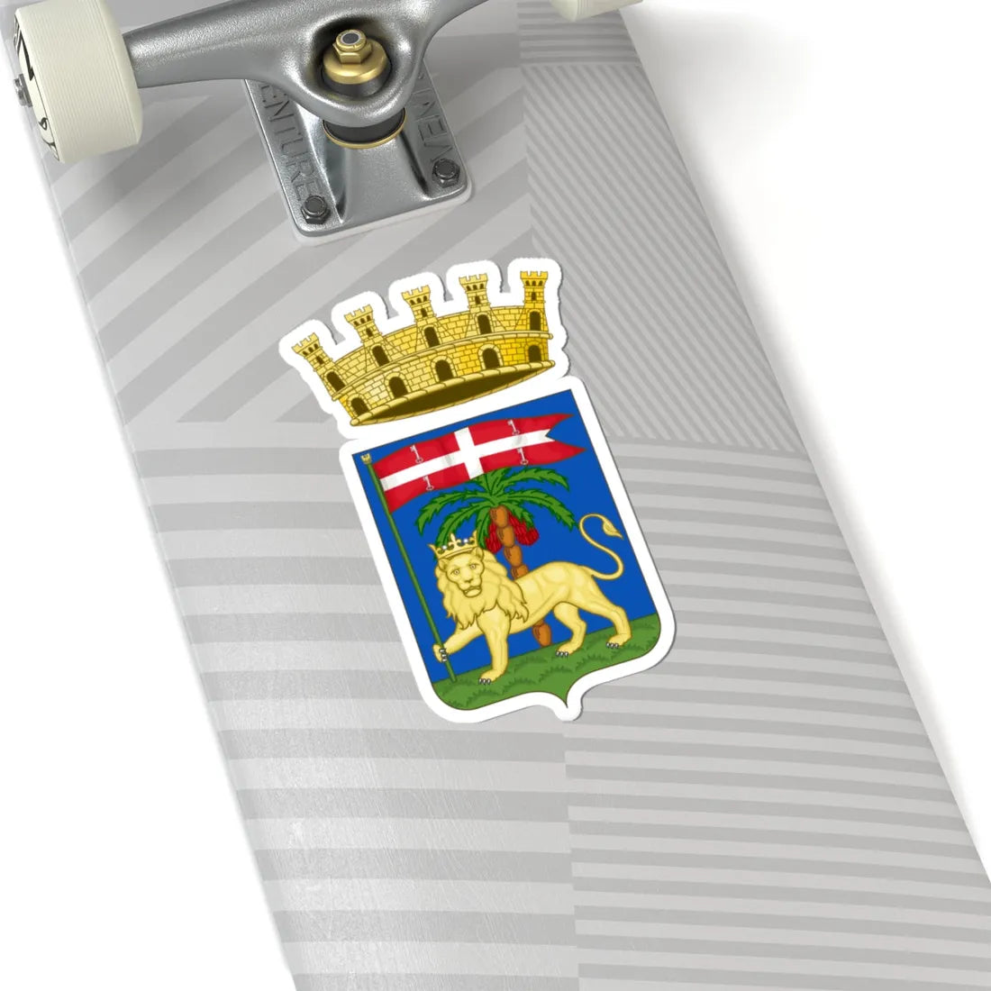 Viterbo-Stemma (Italy) (Coat of Arms) STICKER Vinyl Kiss-Cut Decal - The Sticker Space