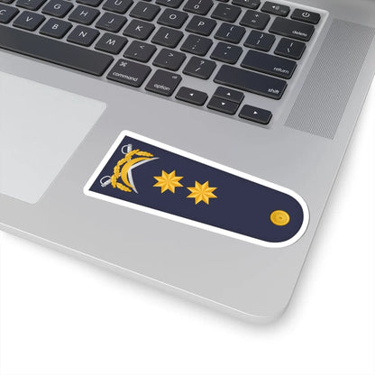 Vitse admiral DSX (Azerbaijan) (Military Rank) STICKER Vinyl Kiss-Cut Decal - The Sticker Space