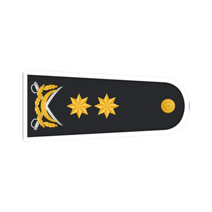 Vitse admiral HDQ (Azerbaijan) (Military Rank) STICKER Vinyl Kiss-Cut Decal 2 Inch White - The Sticker Space