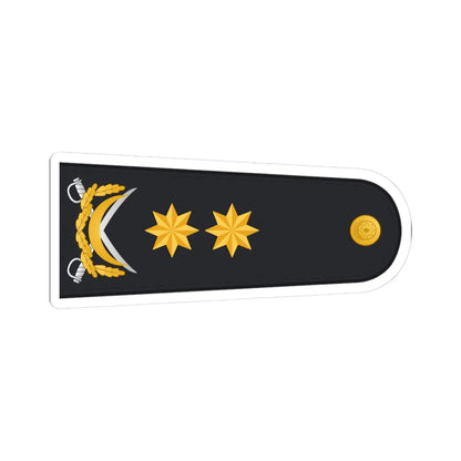 Vitse admiral HDQ (Azerbaijan) (Military Rank) STICKER Vinyl Kiss-Cut Decal 3 Inch White - The Sticker Space