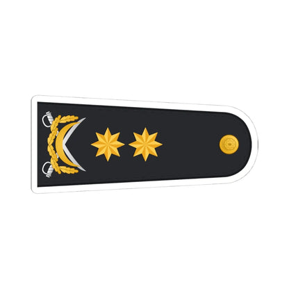 Vitse admiral HDQ (Azerbaijan) (Military Rank) STICKER Vinyl Kiss-Cut Decal 4 Inch White - The Sticker Space