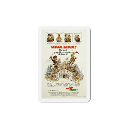 Viva Max 1969 Movie Poster Refrigerator Magnet 5 Inch - The Sticker Space