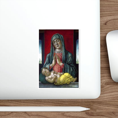 VIVARINI, Bartolomeo - Madonna and Child2 (Artwork) STICKER Vinyl Die-Cut Decal-The Sticker Space