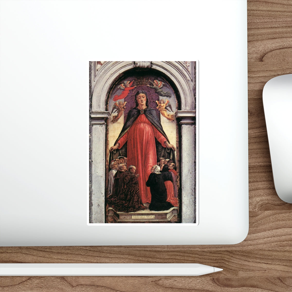 VIVARINI, Bartolomeo - Madonna della Misericordia (Artwork) STICKER Vinyl Die-Cut Decal-The Sticker Space